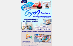 Nouveauté : La Gym Seniors