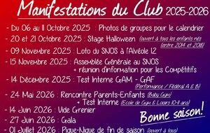 Manifestations du club