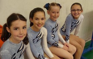 Victorine, Marine, Noémie et Jade