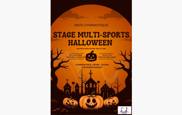 Stage multi sports Halloween